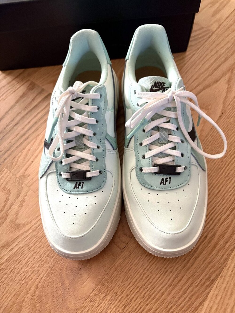 Nike Air Force 1 PLT.AF.ORM Platform Jade Mint Green Women's 8.5